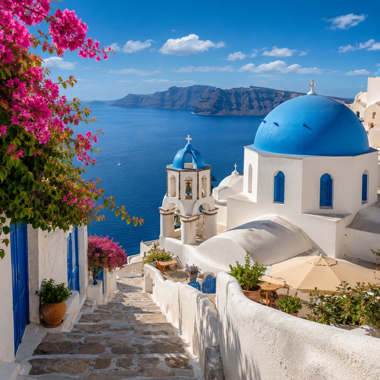 White & Blue Paradise, Greece